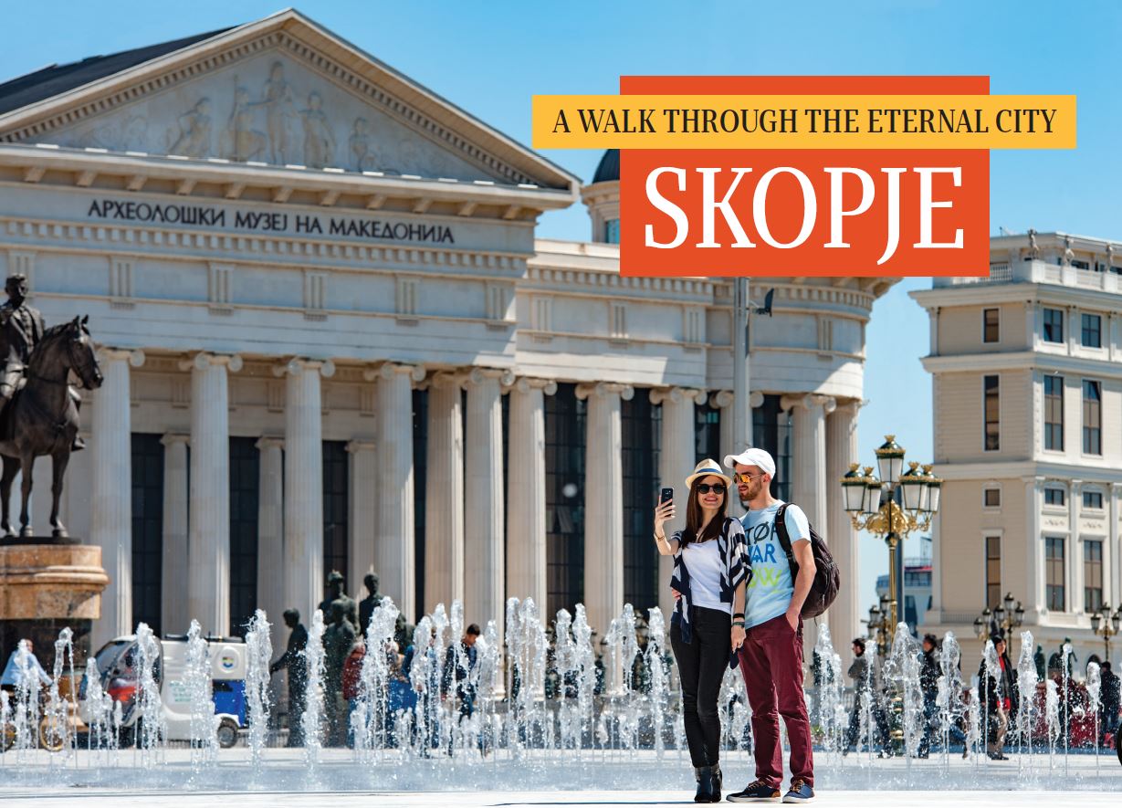 A walk through the eternal city - Skopje